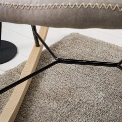 Mørteens Rocking chair Kumia I - Aspect cuir vieilli - Gris 34 Mørteens Rocking chair Kumia I - Aspect cuir vieilli - Gris -Meubles de salon Soldes 1000208986 210428 10061800022 DETAILS P000000001000208986