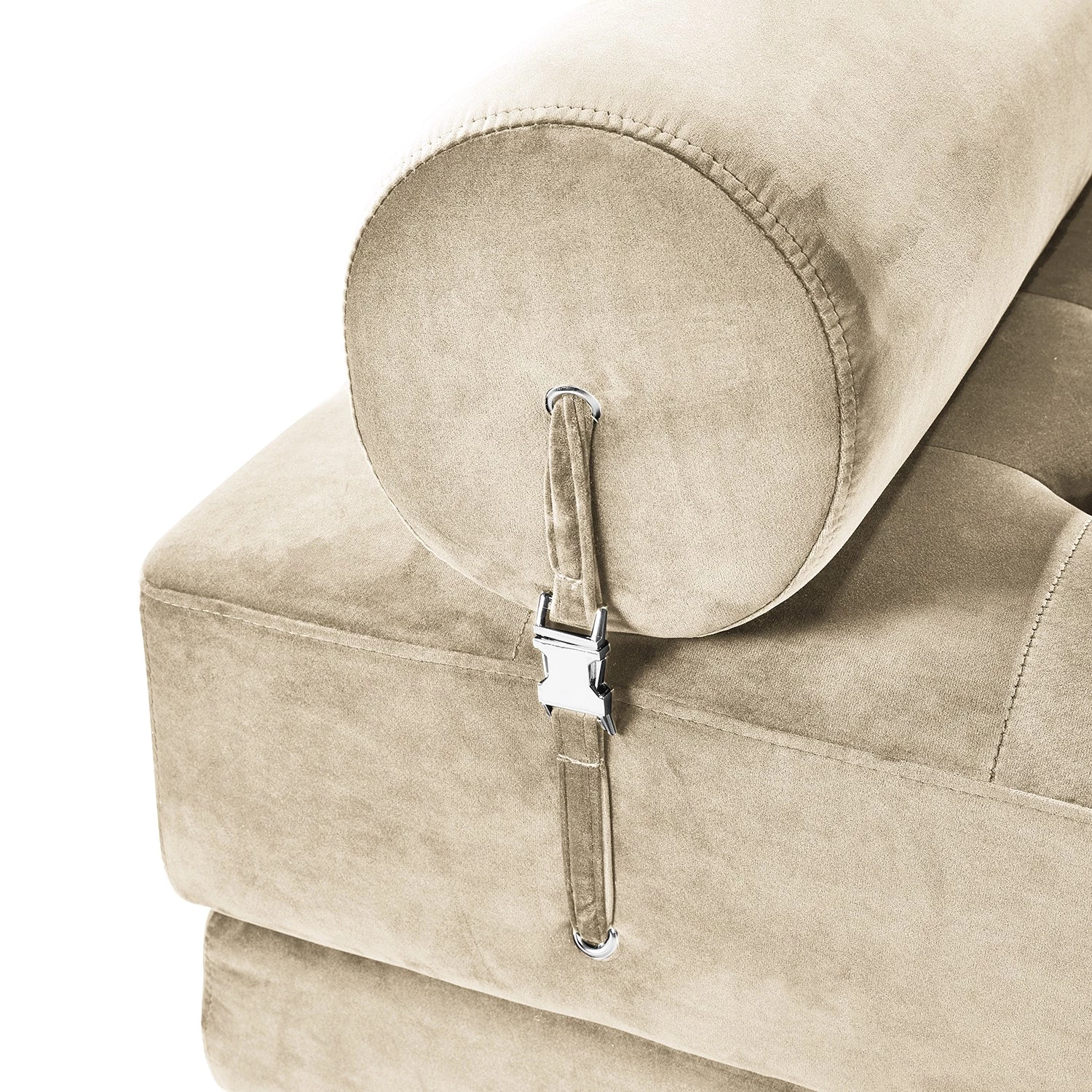 Jack & Alice Méridienne Tavani (convertible) - Velours Deja: Créme 9 Jack & Alice Méridienne Tavani (convertible) - Velours Deja: Créme – Image 7