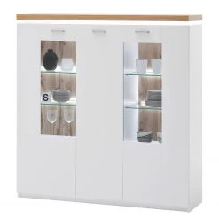 Loftscape Buffet haut Mundai - Avec éclairage - Blanc / Imitation chêne de Wotan 13 Loftscape Buffet haut Mundai - Avec éclairage - Blanc / Imitation chêne de Wotan -Meubles de salon Soldes 1000209049 200402 14342800032 DETAILS P000000001000209049