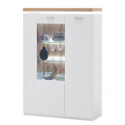 Loftscape Buffet haut Mundai - Avec éclairage - Blanc / Imitation chêne de Wotan 7 Loftscape Buffet haut Mundai - Avec éclairage - Blanc / Imitation chêne de Wotan -Meubles de salon Soldes 1000209054 210723 15390200052 DETAILS P000000001000209054