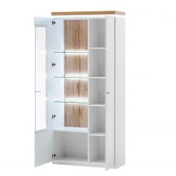 Loftscape Vitrine Mundai II - Avec éclairage - Blanc / Imitation chêne de Wotan 9 Loftscape Vitrine Mundai II - Avec éclairage - Blanc / Imitation chêne de Wotan -Meubles de salon Soldes 1000209066 200402 14351000078 DETAILS P000000001000209066