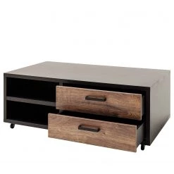 Red Living Table basse Hixson - Imitation chêne de tonneau / Noir -Meubles de salon Soldes 1000209070 200402 14351400082 DETAILS P000000001000209070