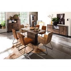 Red Living Buffet haut Hixson - Imitation chêne de tonneau / Noir 11 Red Living Buffet haut Hixson - Imitation chêne de tonneau / Noir -Meubles de salon Soldes 1000209072 200402 14352000091 MOOD DETAILS P000000001000209072 mood