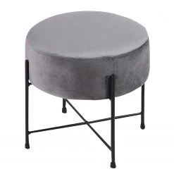 Repose-pieds capitonné Bohemia - Velours