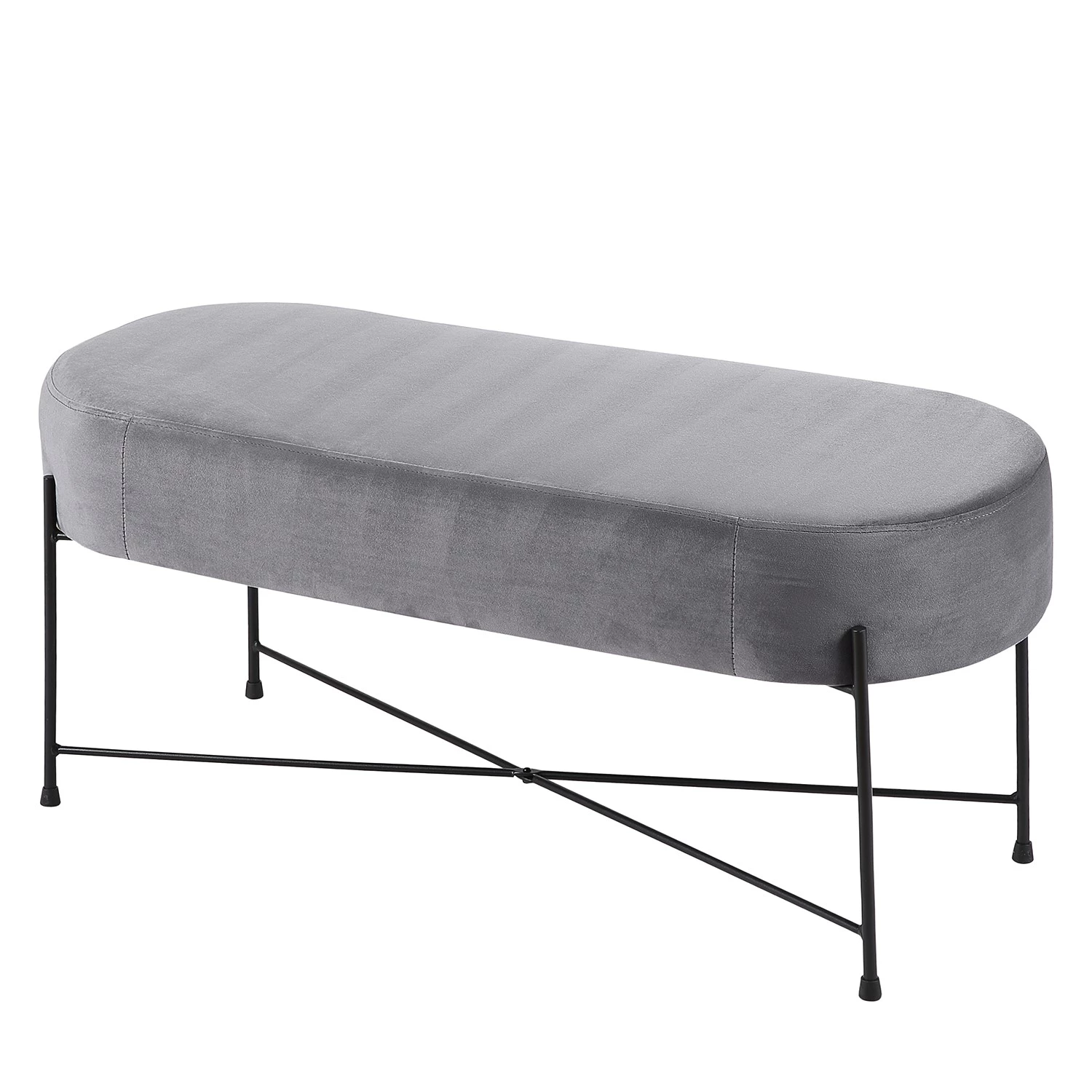 Mørteens Banquette Bohemia - Velours - Gris 3 Mørteens Banquette Bohemia - Velours - Gris