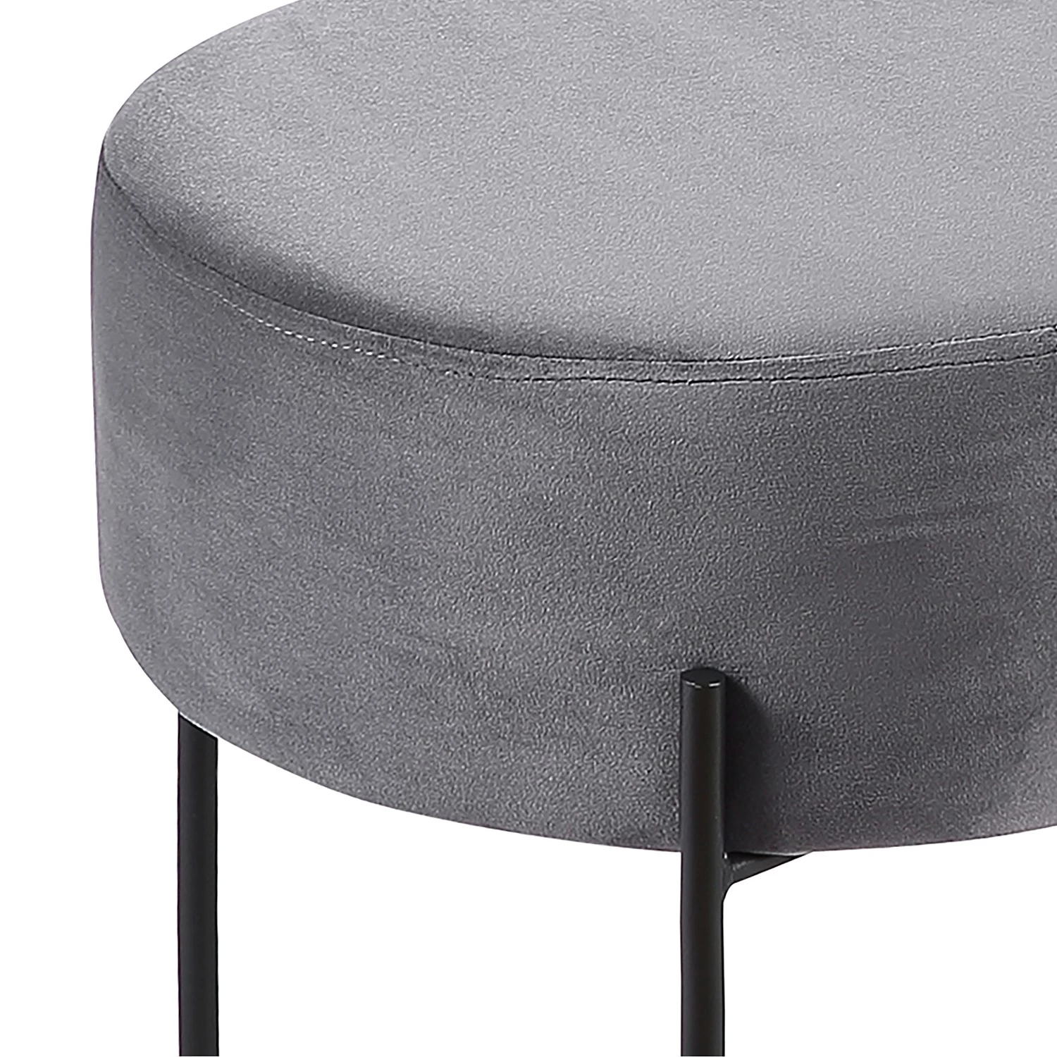Mørteens Banquette Bohemia - Velours - Gris 5 Mørteens Banquette Bohemia - Velours - Gris – Image 3