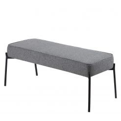 Mørteens Repose-pieds capitonné Westby - Tissu - Gris