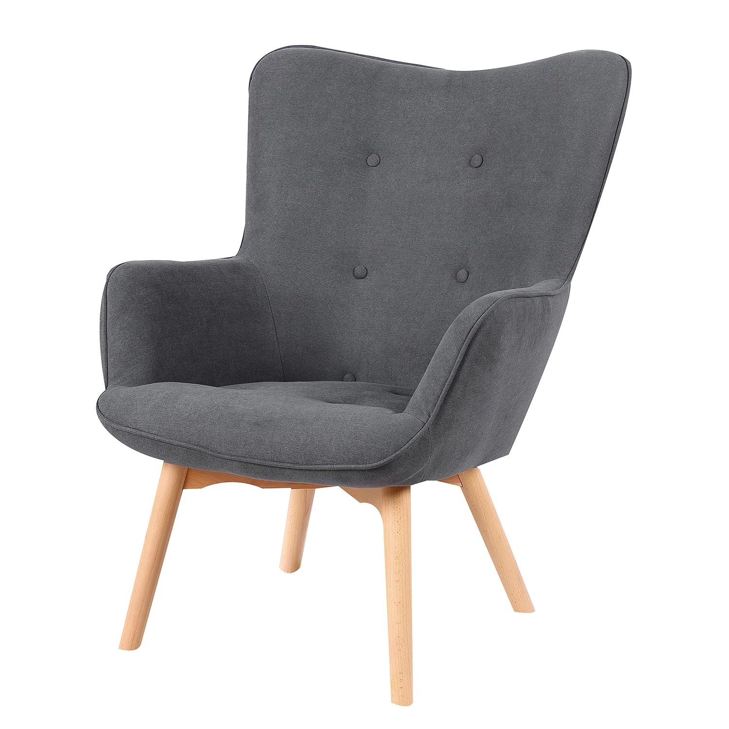 Mørteens Fauteuil Kausala - Tissu - Avec repose-pieds 5 Mørteens Fauteuil Kausala - Tissu - Avec repose-pieds – Image 3