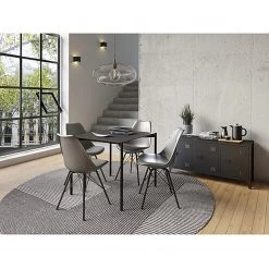 Loftscape Buffet Norwell - Métal - Noir -Meubles de salon Soldes 1000209627 210115 07224300004 MOOD DETAILS P000000001000209627 mood