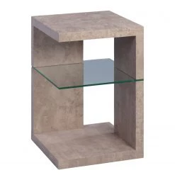 Loftscape Bout de canapé Lyman - Imitation béton