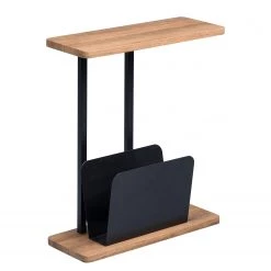 Loftscape Bout de canapé Oark - Imitation chêne