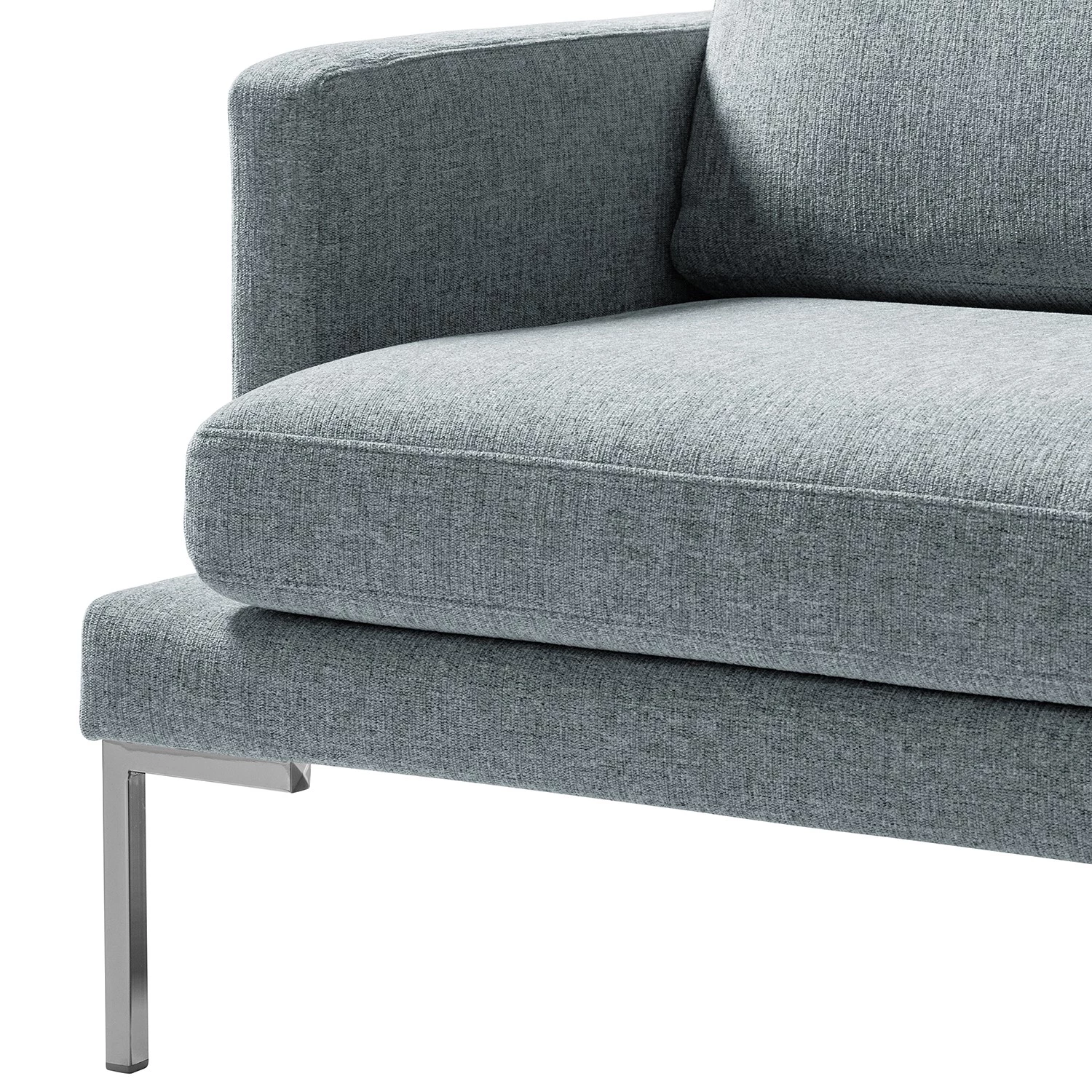 Fredriks Canapé Bellaire(2-3 places) - Tissu mélangé - Bleu pastel - Argenté 11 Fredriks Canapé Bellaire(2-3 places) - Tissu mélangé - Bleu pastel - Argenté – Image 9