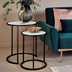 Jahnke Tables gigognes Sol I (lot de 2) - Noir 9 Jahnke Tables gigognes Sol I (lot de 2) - Noir -Meubles de salon Soldes 1000210744 200430 16482000073 MOOD DETAILS P000000001000210744 mood