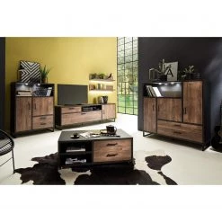 Red Living Ensemble meubles TV Hixson II (4 élém.) - Imitation chêne de tonneau / Noir 16 Red Living Ensemble meubles TV Hixson II (4 élém.) - Imitation chêne de tonneau / Noir -Meubles de salon Soldes 1000210794 200723 13095400013 MOOD DETAILS P000000001000210794 mood