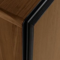 Red Living Buffet Juuka - Placage en bois véritable - Noyer / Noir -Meubles de salon Soldes 1000210884 200429 17362600065 DETAILS P000000001000210884