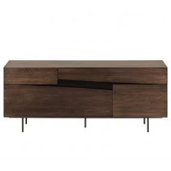 Red Living Buffet Kuuvi - Placage en bois véritable - Noyer / Noir 16 Red Living Buffet Kuuvi - Placage en bois véritable - Noyer / Noir -Meubles de salon Soldes 1000210885 200429 17363200072 DETAILS P000000001000210885