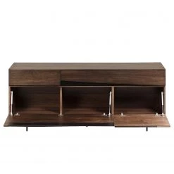 Red Living Buffet Kuuvi - Placage en bois véritable - Noyer / Noir 19 Red Living Buffet Kuuvi - Placage en bois véritable - Noyer / Noir -Meubles de salon Soldes 1000210885 200429 17363300073 DETAILS P000000001000210885