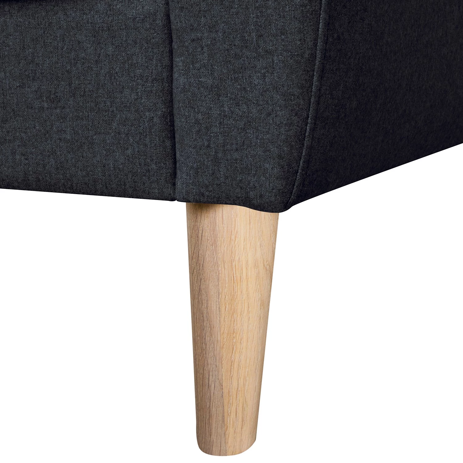 Mørteens Canapé panoramique Kustavi - Tissu structuré - Bleu foncé 15 Mørteens Canapé panoramique Kustavi - Tissu structuré - Bleu foncé – Image 13