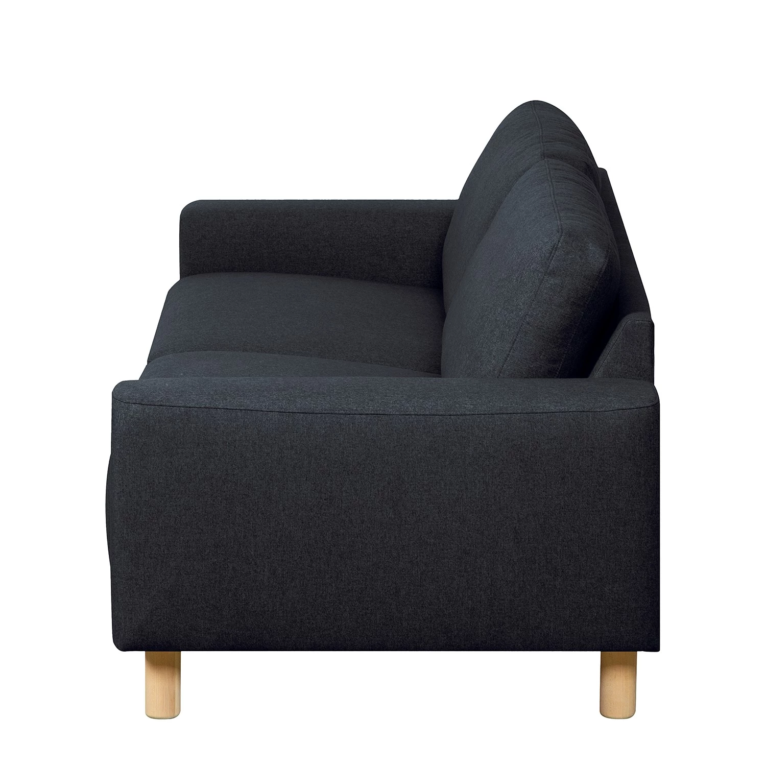 Mørteens Canapé Kotila (3 places) - Tissu structuré - Bleu foncé 7 Mørteens Canapé Kotila (3 places) - Tissu structuré - Bleu foncé – Image 5