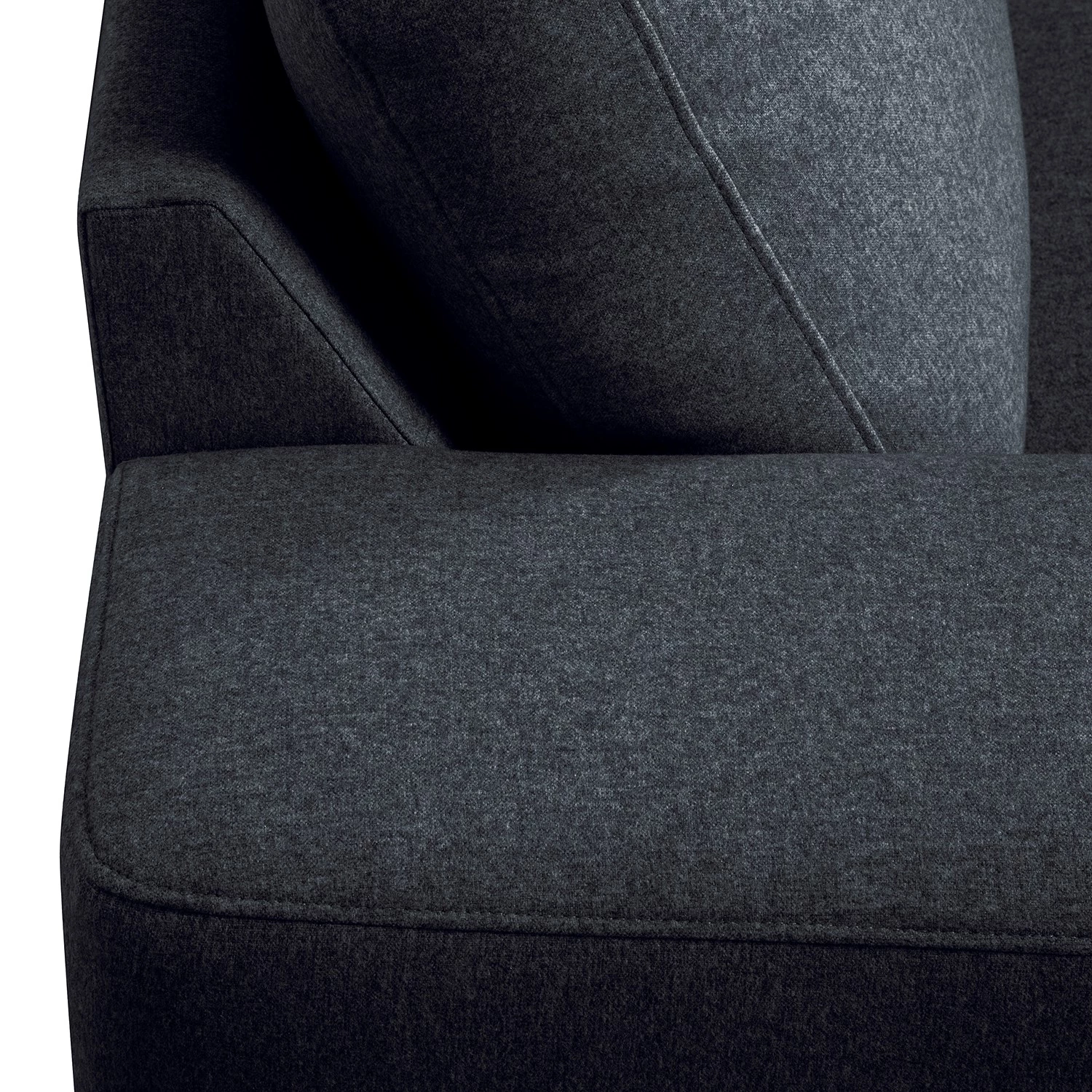 Mørteens Canapé d’angle Kotila - Tissu structuré - Bleu foncé 12 Mørteens Canapé d’angle Kotila - Tissu structuré - Bleu foncé – Image 10