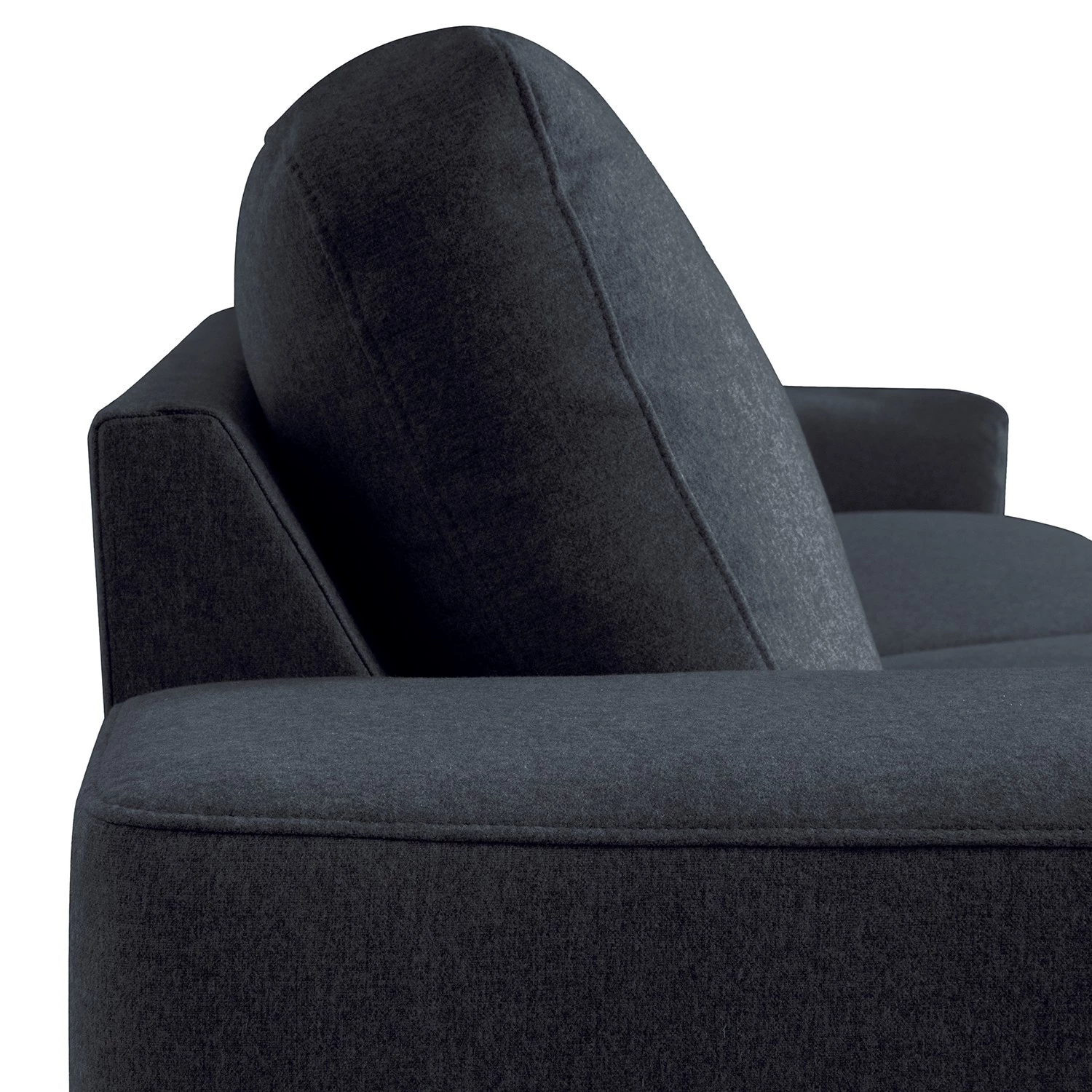 Mørteens Canapé d’angle Kotila - Tissu structuré - Bleu foncé 13 Mørteens Canapé d’angle Kotila - Tissu structuré - Bleu foncé – Image 11