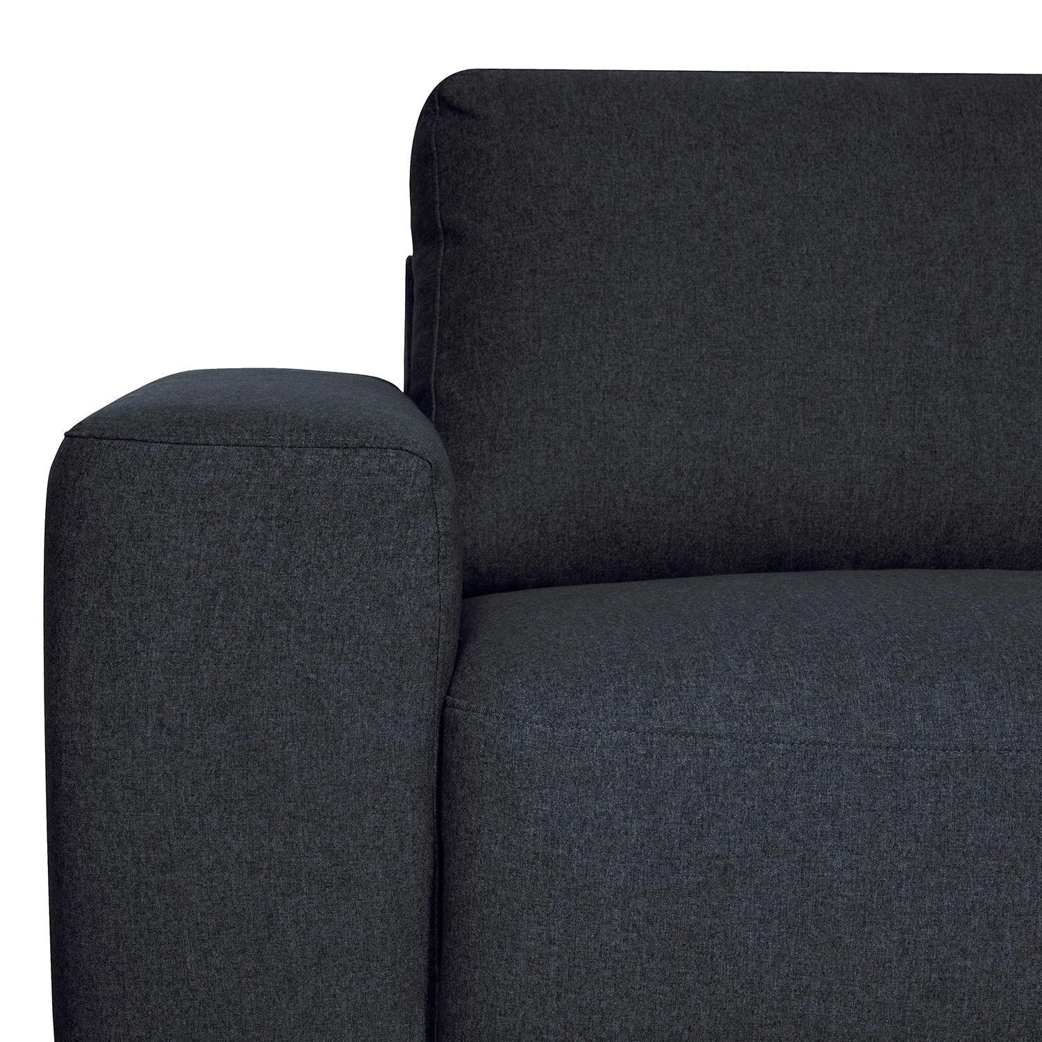 Mørteens Canapé d’angle Kotila - Tissu structuré - Bleu foncé 14 Mørteens Canapé d’angle Kotila - Tissu structuré - Bleu foncé – Image 12