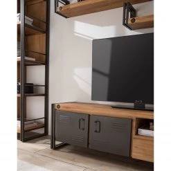 Ars manufacti Meuble TV Manchester IV - Acacia massif / Métal - Acacia / Anthracite 32 Ars manufacti Meuble TV Manchester IV - Acacia massif / Métal - Acacia / Anthracite -Meubles de salon Soldes 1000210954 210121 12574700004 DETAILS P000000001000210954