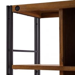 Ars manufacti Étagère Manchester VII - Acacia massif / Métal - Acacia / Anthracite -Meubles de salon Soldes 1000210955 201008 16420500014 DETAILS P000000001000210955