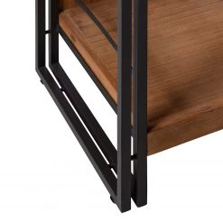 Ars manufacti Étagère Manchester VII - Acacia massif / Métal - Acacia / Anthracite -Meubles de salon Soldes 1000210955 201008 16421300017 DETAILS P000000001000210955