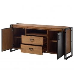 Ars manufacti Buffet Manchester V - Acacia massif / Métal - Acacia / Anthracite -Meubles de salon Soldes 1000210963 201008 16422100021 DETAILS P000000001000210963