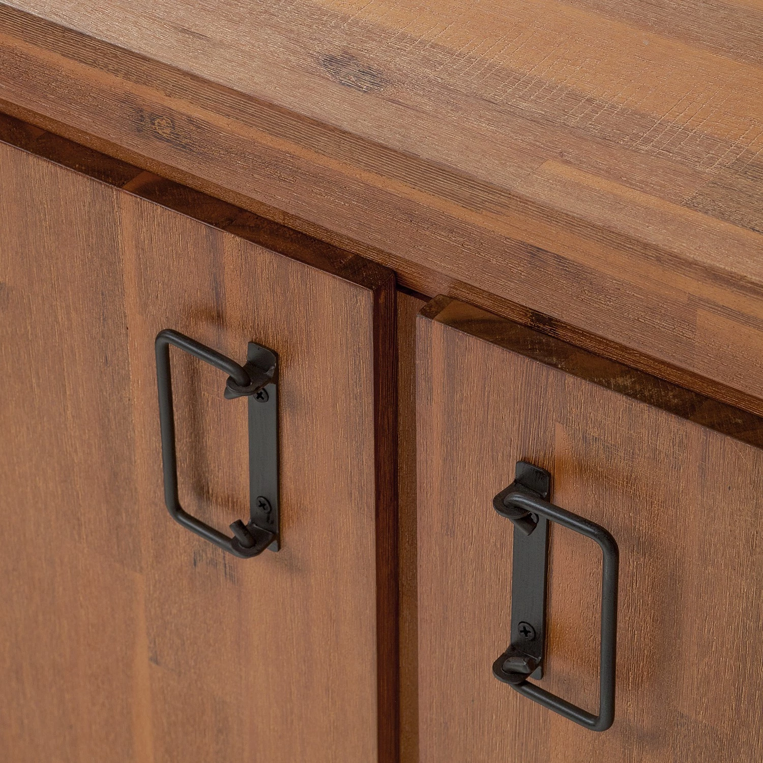 Ars manufacti Buffet Manchester VI - Acacia massif / Métal - Acacia / Anthracite 9 Ars manufacti Buffet Manchester VI - Acacia massif / Métal - Acacia / Anthracite – Image 7