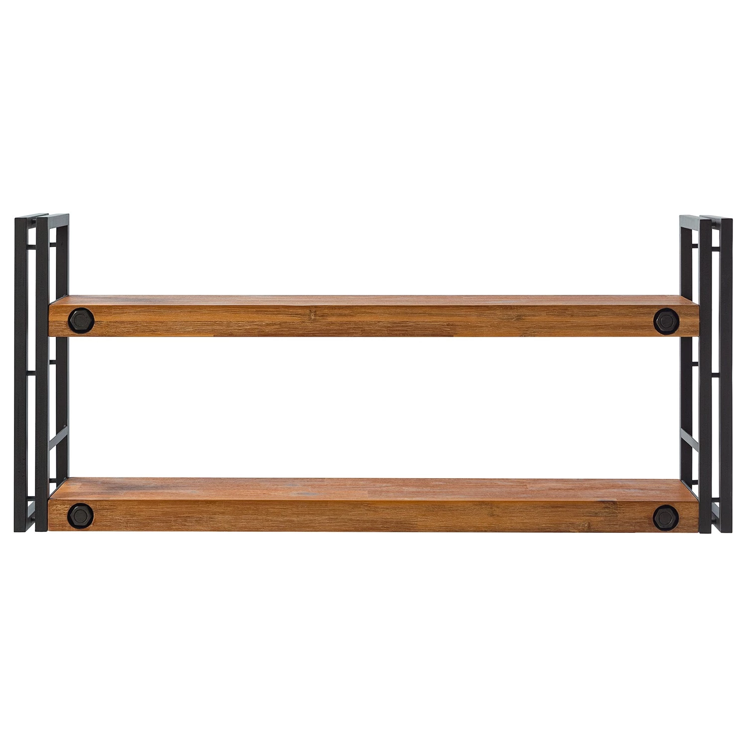 Ars manufacti Étagère murale Manchester II - Acacia massif / Métal - Acacia / Anthracite 6 Ars manufacti Étagère murale Manchester II - Acacia massif / Métal - Acacia / Anthracite – Image 4