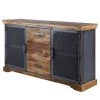 Ars manufacti Buffet Hunter II - Manguier massif / Métal - Manguier / Gris bleu 1 Ars manufacti Buffet Hunter II - Manguier massif / Métal - Manguier / Gris bleu -Meubles de salon Soldes 1000211063 210127 06295200013 IMAGE P000000001000211063