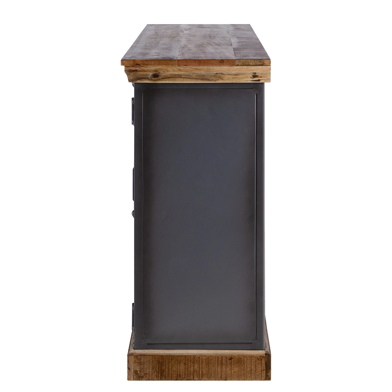 Ars manufacti Buffet Hunter II - Manguier massif / Métal - Manguier / Gris bleu 8 Ars manufacti Buffet Hunter II - Manguier massif / Métal - Manguier / Gris bleu – Image 6