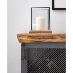 Ars manufacti Buffet Hunter II - Manguier massif / Métal - Manguier / Gris bleu 27 Ars manufacti Buffet Hunter II - Manguier massif / Métal - Manguier / Gris bleu -Meubles de salon Soldes 1000211063 210219 10173800005 DETAILS P000000001000211063