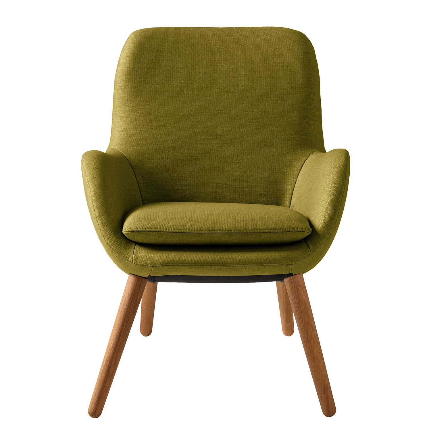 Mørteens Fauteuil Ullava II - Jaune olive 6 Mørteens Fauteuil Ullava II - Jaune olive – Image 4