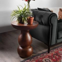 Naturoo Bout de canapé Brookwood II - Manguier massif - Manguier foncé 11 Naturoo Bout de canapé Brookwood II - Manguier massif - Manguier foncé -Meubles de salon Soldes 1000211428 200504 13492600082 MOOD DETAILS P000000001000211428 mood