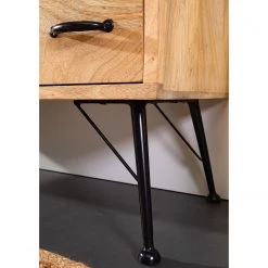 Red Living Meuble TV Latta II - Manguier massif / Métal - Manguier / Noir 15 Red Living Meuble TV Latta II - Manguier massif / Métal - Manguier / Noir -Meubles de salon Soldes 1000211436 220316 033 DETAILS P000000001000211436