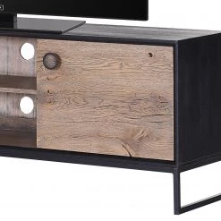 Red Living Meuble TV Bayamon - Chêne et acacia massif / Métal - Chêne / Noir 7 Red Living Meuble TV Bayamon - Chêne et acacia massif / Métal - Chêne / Noir -Meubles de salon Soldes 1000211437 200504 13493500127 DETAILS P000000001000211437