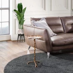 Jack & Alice Bout de canapé Beeville - Aluminium - Bronze -Meubles de salon Soldes 1000211449 200504 13494100175 MOOD DETAILS P000000001000211449 mood