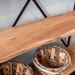 Red Living Étagère Toome I - Acacia massif / Métal - Acacia / Noir 10 Red Living Étagère Toome I - Acacia massif / Métal - Acacia / Noir -Meubles de salon Soldes 1000211451 200504 13494400189 DETAILS P000000001000211451