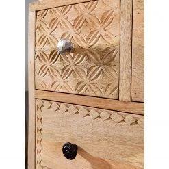 Red Living Buffet Latta - Manguier massif / Métal - Manguier / Noir 13 Red Living Buffet Latta - Manguier massif / Métal - Manguier / Noir -Meubles de salon Soldes 1000211455 220316 030 DETAILS P000000001000211455