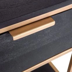 Jack & Alice Console Harbin - Acacia massif / Métal - Acacia noir / Doré 13 Jack & Alice Console Harbin - Acacia massif / Métal - Acacia noir / Doré -Meubles de salon Soldes 1000211471 200504 13495100246 DETAILS P000000001000211471