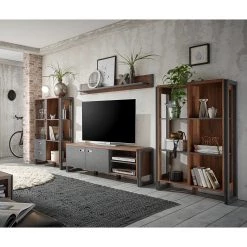 Ars manufacti Étagère Marton II - Imitation chêne Stirling / Anthracite 10 Ars manufacti Étagère Marton II - Imitation chêne Stirling / Anthracite -Meubles de salon Soldes 1000211522 200424 13261900045 MOOD DETAILS P000000001000211522 mood