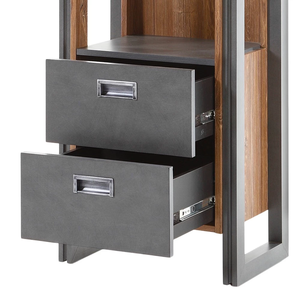 Ars manufacti Étagère Marton I - Imitation chêne Stirling / Anthracite 7 Ars manufacti Étagère Marton I - Imitation chêne Stirling / Anthracite – Image 5