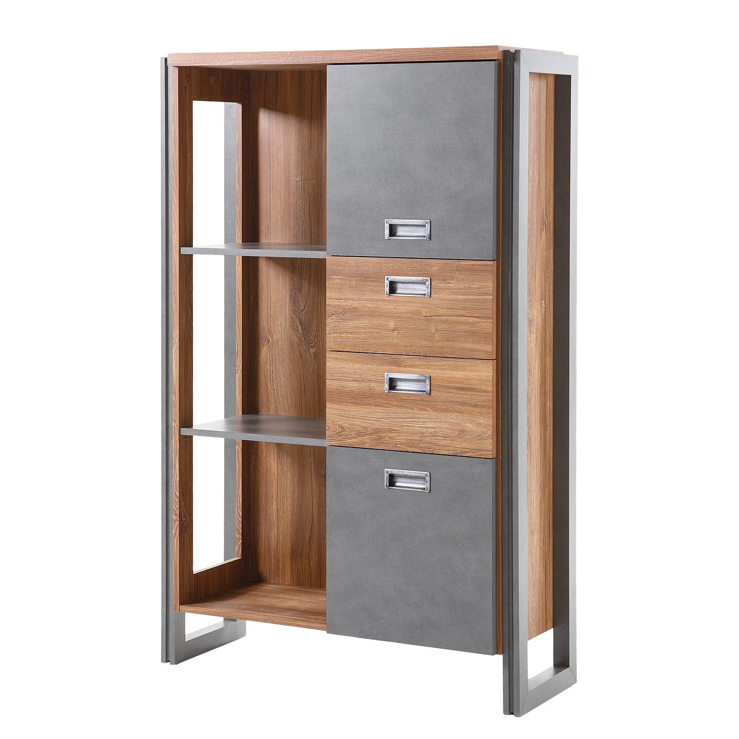 Ars manufacti Étagère Marton III - Imitation chêne Stirling / Anthracite 3 Ars manufacti Étagère Marton III - Imitation chêne Stirling / Anthracite