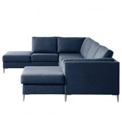 Studio Copenhagen Canapé panoramique COSO Classic+ - Tissu Inze: Bleu - Méridienne courte à droite / longue à gauche (vue de face) - Coffre de lit - Chrome brillant 37 Studio Copenhagen Canapé panoramique COSO Classic+ - Tissu Inze: Bleu - Méridienne courte à droite / longue à gauche (vue de face) - Coffre de lit - Chrome brillant -Meubles de salon Soldes 1000212003 200811 17090801480 DETAILS P000000001000212003