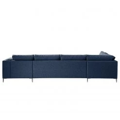 Studio Copenhagen Canapé panoramique COSO Classic+ - Tissu Inze: Bleu - Méridienne courte à droite / longue à gauche (vue de face) - Coffre de lit - Chrome brillant 38 Studio Copenhagen Canapé panoramique COSO Classic+ - Tissu Inze: Bleu - Méridienne courte à droite / longue à gauche (vue de face) - Coffre de lit - Chrome brillant -Meubles de salon Soldes 1000212003 200811 17090801481 DETAILS P000000001000212003