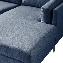 Studio Copenhagen Canapé panoramique COSO Classic+ - Tissu Inze: Bleu - Méridienne courte à droite / longue à gauche (vue de face) - Coffre de lit - Chrome brillant 53 Studio Copenhagen Canapé panoramique COSO Classic+ - Tissu Inze: Bleu - Méridienne courte à droite / longue à gauche (vue de face) - Coffre de lit - Chrome brillant -Meubles de salon Soldes 1000212003 200811 17091201489 DETAILS P000000001000212003