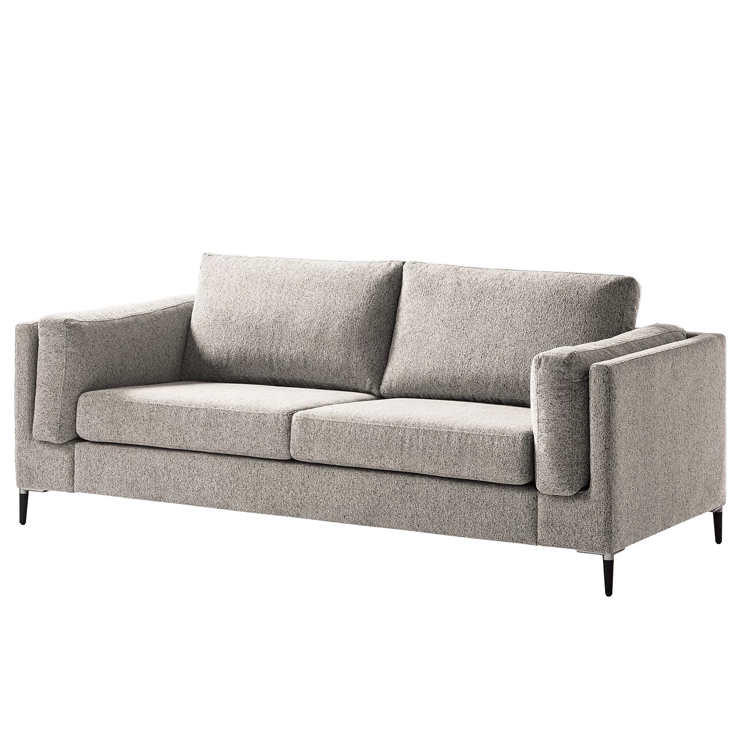 Studio Copenhagen 2-3 places Canapé COSO Classic+ - Tissu Chenille Rufi: Beige - Noir 3 Studio Copenhagen 2-3 places Canapé COSO Classic+ - Tissu Chenille Rufi: Beige - Noir